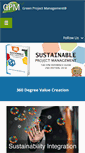 Mobile Screenshot of greenprojectmanagement.org